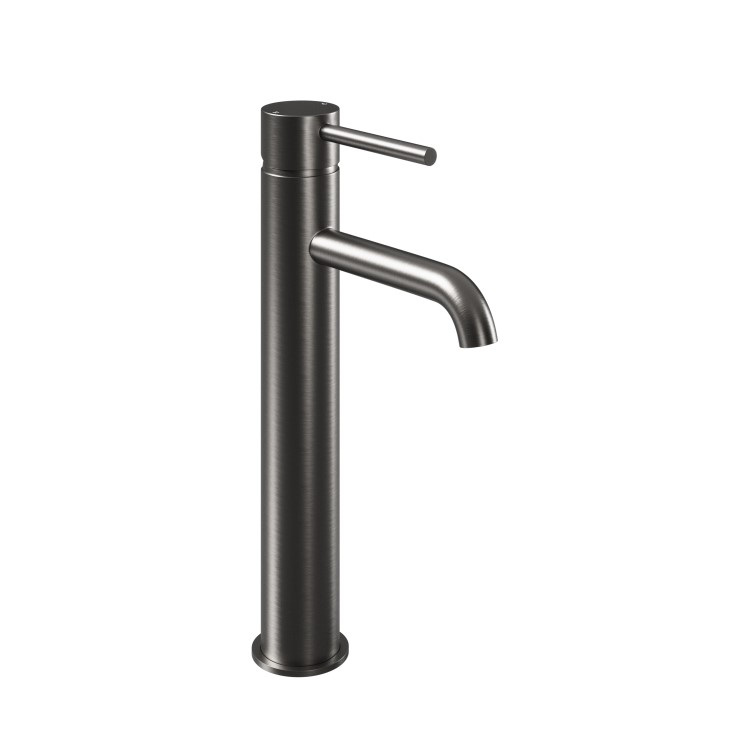 Gunmetal Tall Mono Basin Mixer Tap - Arissa