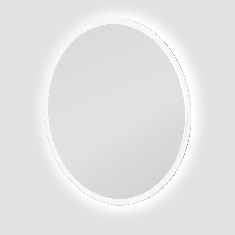 Round Tiltable Bathroom Mirror with Lights 600mm - Arissa