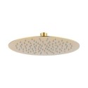 ARIBB016 Brushed Brass 250mm Round Rainfall Shower Head - Arissa