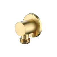 Brushed Brass Shower Outlet Elbow for Concealed Showers - Arissa Brushed Brass Shower Outlet Elbow for Concealed Showers - Arissa