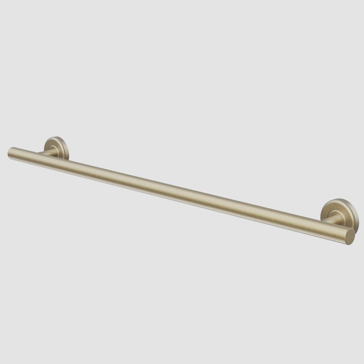 Brass Bathroom Grab Rail 800 x 77mm - Arissa