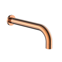Brushed Bronze Wall Mounted Bath/Basin Spout - Arissa