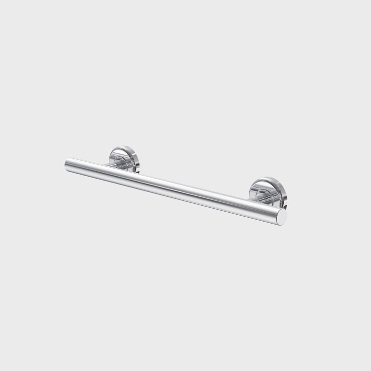 Chrome Bathroom Grab Rail 450 x 77mm - Arissa
