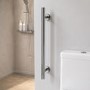 Chrome Bathroom Grab Rail 700 x 77mm - Arissa