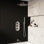 GRADE A1 - Chrome 3 Outlet Concealed Valve - Arissa