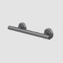 Gunmetal Grey Bathroom Grab Rail 350 x 77mm - Arissa