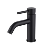 Black Mono Basin Mixer Tap - Arissa Black Mono Basin Mixer Tap - Arissa
