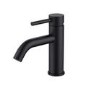 GRADE A1 - Black Mono Basin Mixer Tap - Arissa