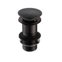BeBa_25486 Black Click Clack Unslotted Basin Waste - Arissa