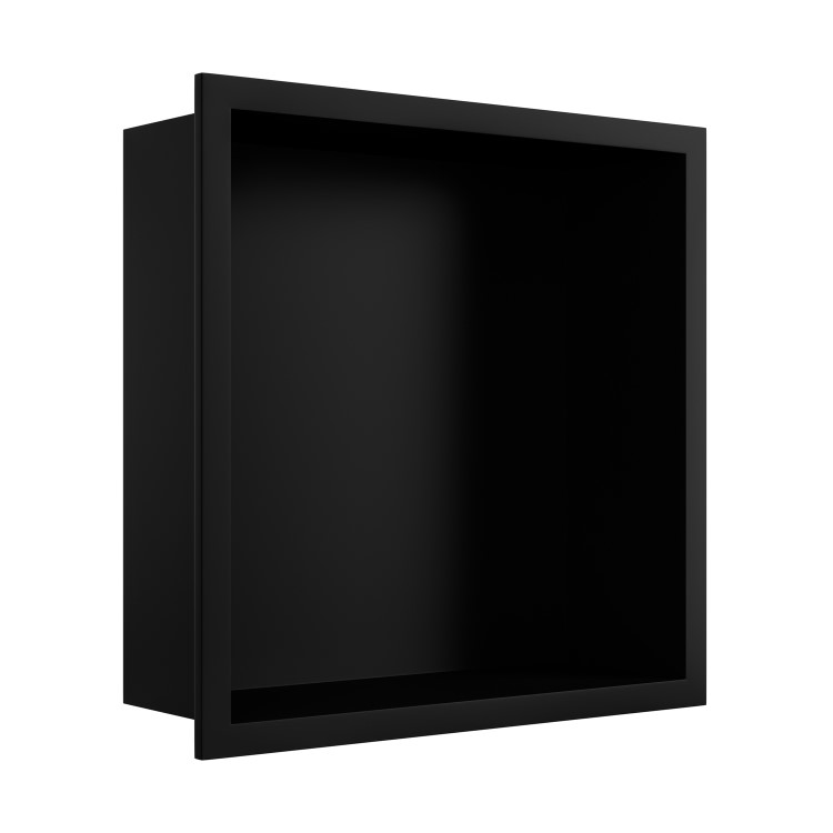 Black Shower Niche 305 x 305mm - Arissa