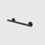 Black Bathroom Grab Rail 450 x 77mm - Arissa