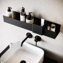 ARIMBSHE600 Black Bathroom Organiser Shelf 600mm- Arissa