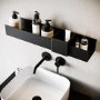 Black Bathroom Organiser Shelf 600mm- Arissa