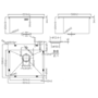 Brass Single Bowl Stainless Steel Inset Kitchen Sink with Tap Deck - Enza Aria