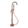 Brushed Bronze Freestanding Bath Shower Mixer Tap - Arissa
