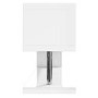Artemis White High Gloss Geometric TV Stand - TV's up to 50"