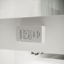 Triple Door Mirrored Bathroom Cabinet with Lights Demister & Socket 1200 x 800mm - Artemis
