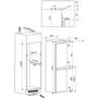 GRADE A1 - Whirlpool ART4500APLUS 54cm Wide 50-50 Integrated Upright Fridge Freezer - White