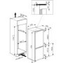 Whirlpool ART871APLUSNF 70-30 Split Frost Free Integrated Fridge Freezer