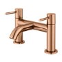 Brushed Bronze Bath Mixer Tap - Arissa