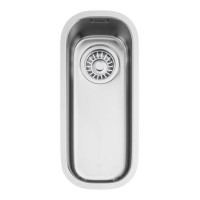 Ariane One Bowl Undermount Kitchen Sink -  Stainless Steel