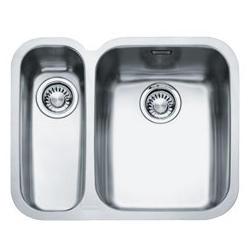 Franke ARX160DLDP Ariane 1.5 Bowl Undermount Stainless Steel Sink and Tap Designer Pack