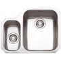 Franke ARX160L Ariane Undermount Stainless Steel Sink with Left Half Bowl