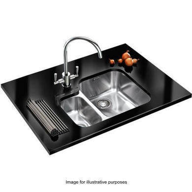 Franke Arx 160 Ariane 1 5 Bowl Undermount Stainless Steel Sink With Left Hand Small Bowl 122 0154 926 Appliances Direct