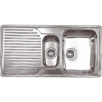 Franke ARX651PL Ariane 1.5 Bowl Left Hand Drainer Stainless Steel Sink