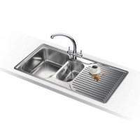 Franke ARX651PRPACK Ariane 1.5 Bowl Right Hand Drainer Sink and Tap Pack