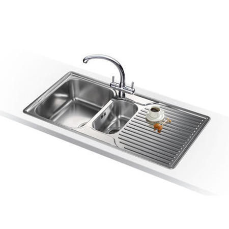 Franke ARX651PRPACK Ariane 1.5 Bowl Right Hand Drainer Sink and Tap Pack