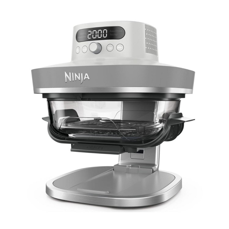 Ninja AS090UKWH CRISPi PRO 5-in-1 Glass Air Fryer – White  Air Fry Roast Bake Reheat & Dehydrate Healthy Crispy Cooking