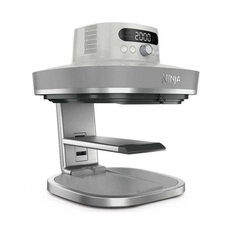 Ninja AS090UKWH CRISPi PRO 5-in-1 Glass Air Fryer – White  Air Fry Roast Bake Reheat & Dehydrate Healthy Crispy Cooking