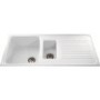Refurbished CDA AS2WH Asterite Composite White 1.5 Bowl Sink