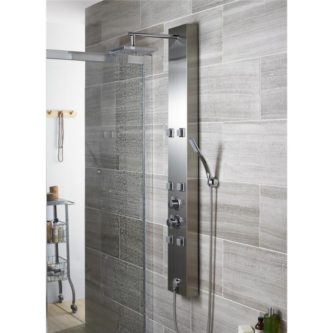 Bask Thermostatic Shower Panel