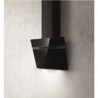 GRADE A1 - Elica ASC-LED-60-BLK Ascent 60cm Angled Cooker Hood - Black