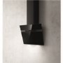 GRADE A1 - Elica ASC-LED-60-BLK Ascent 60cm Angled Cooker Hood - Black