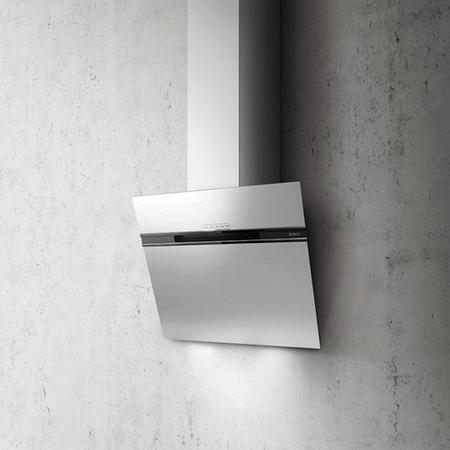 GRADE A1 - Elica ASC-LED-60-SS Ascent 60cm Angled Cooker Hood - Stainless Steel