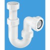 Mcalpine 1.5&quot; 75mm Water Seal Adjustable Inlet Tubular Swivel &#39;P&#39; Trap with Multifit Outlet