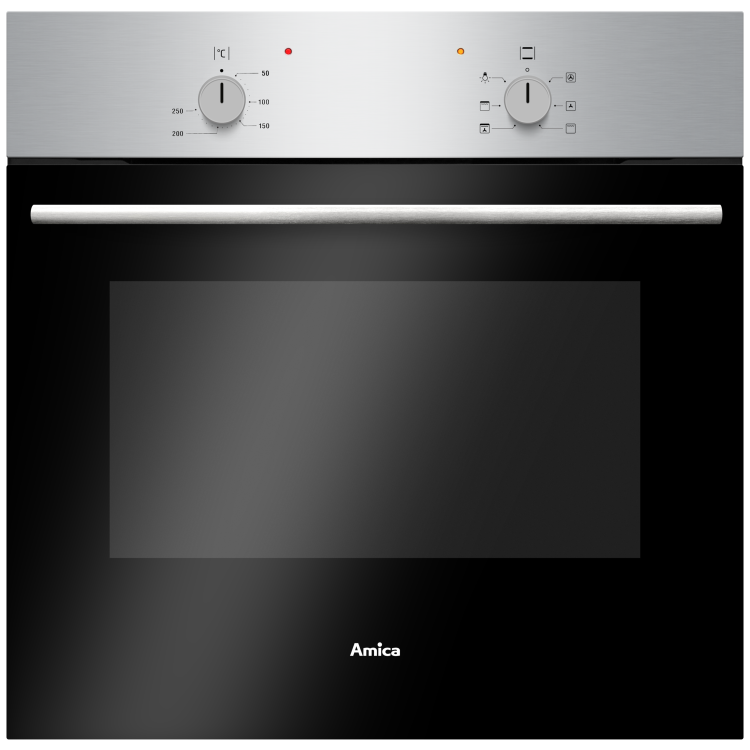Amica ASC200SS Fan Single Oven - Stainless Steel