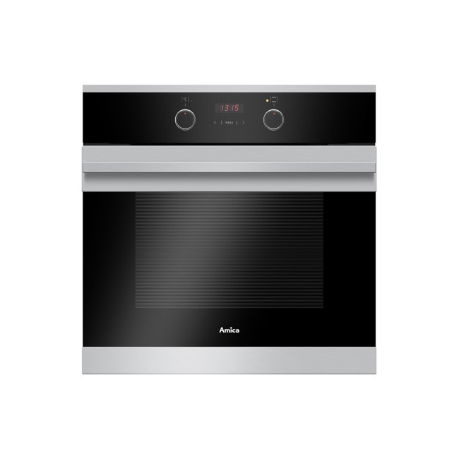 Amica ASC310SS 5-function 65L Single Fan Oven With 13A Connection Possibility - Stainless Steel
