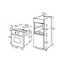 Amica 65L Fan Single Oven with Pyrolytic Cleaning - Stainless Steel