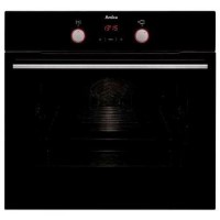 GRADE A2 - Amica ASC420BL 7-function 65L Single Oven With Aqualitic Enamel Cavity And Soft Close Door - Black