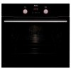GRADE A2 - Amica ASC420BL 7-function 65L Single Oven With Aqualitic Enamel Cavity And Soft Close Door - Black
