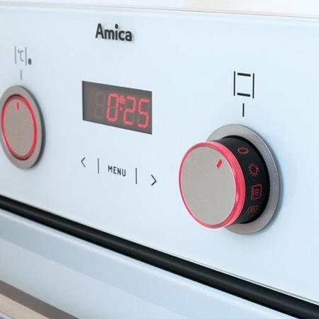 GRADE A2 - Amica ASC420WH 65L 11 Function Electric Single Oven - White