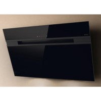 Elica ASCENT90BL Ascent Black Angled 90cm Chimney Cooker Hood