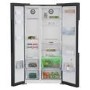 Beko 576 Litre Side by Side American Fridge Freezer with HarvestFresh™ - Black Steel