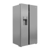 Beko ASGN542S Side-by-side Fridge Freezer With Non-plumbed Ice And Water Dispenser - Silver