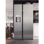 Refurbished Beko ASGN542S Side-by-side 544 Litre 50/50 Frost Free Fridge Freezer with Non-plumbed Ice And Water Dispenser