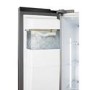 Beko ASGN542S Side-by-side Fridge Freezer With Non-plumbed Ice And Water Dispenser - Silver